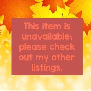 This item is not available at this time, please do not purchase.